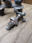 Vtg Antique Brass Metal Water Spigot Faucet Plumbing Fixture Farm Sink Bath Tub