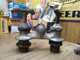 Vtg Antique Brass Metal Water Spigot Faucet Plumbing Fixture Farm Sink Bath Tub
