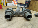 Vtg Antique Brass Metal Water Spigot Faucet Plumbing Fixture Farm Sink Bath Tub