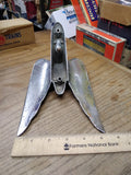 Vtg 1951-52 Chrysler Imperial New Yorker Winged Chrome Automobile Hood Ornament