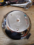 Vtg West Bend Hot & Cold Food Server Ice Bucket Chrome Plated Bakelite Handles