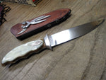 Junglee Tak Fukuta 231 Seki Japan 1 of 500 Fixed Blade Knife 2000 Sheath 10"