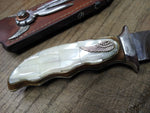 Junglee Tak Fukuta 231 Seki Japan 1 of 500 Fixed Blade Knife 2000 Sheath 10"