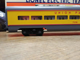 Vtg O Gauge Lionel 6-7210 Union Pacific Smooth Side Dining Car Train