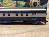Vtg HO Athearn B&O US Mail Post Office American Railway Express Baggage Car #213
