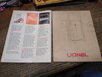 Vtg 1975-1979 Lionel Trains 2 Pc Track Layout and Accessory Manual Lot O27 and O