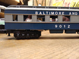Vtg MTH Rail King Train O/O27 Gauge Baltimore & Ohio Passenger Car PRR Repaint 1