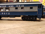 Vtg MTH Rail King Train O/O27 Gauge Baltimore & Ohio Passenger Car PRR Repaint 1