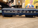 Vtg MTH Rail King Train O/O27 Gauge Baltimore & Ohio Passenger Car PRR Repaint 1