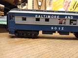 Vtg MTH Rail King Train O/O27 Gauge Baltimore & Ohio Passenger Car PRR Repaint 1