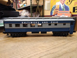 Vtg MTH Rail King Train O/O27 Gauge Baltimore & Ohio Passenger Car PRR Repaint 2