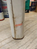 Vtg Permatex New Formula Penetrating Oil Gas Can Metal Tin Service station Garag