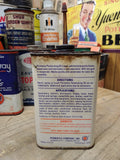 Vtg Permatex New Formula Penetrating Oil Gas Can Metal Tin Service station Garag