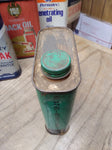 Vtg Car Skin Products Corporation Reconditioner Auto Cleaner Oil Gas Tin Can