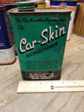 Vtg Car Skin Products Corporation Reconditioner Auto Cleaner Oil Gas Tin Can