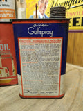 Vtg Gulfspray Quick Action Grade AA Household Insecticide Gulf Oil Co 1 Pint Can