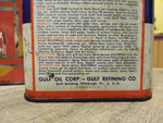 Vtg Gulfspray Quick Action Grade AA Household Insecticide Gulf Oil Co 1 Pint Can