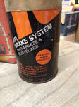 Vtg Air Brake System Anti Freeze Rustguard 1 Quart Cone Top Oil Gas Tin Can