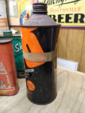 Vtg Air Brake System Anti Freeze Rustguard 1 Quart Cone Top Oil Gas Tin Can