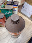 Vtg Air Brake System Anti Freeze Rustguard 1 Quart Cone Top Oil Gas Tin Can