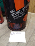 Vtg Air Brake System Anti Freeze Rustguard 1 Quart Cone Top Oil Gas Tin Can
