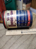 Vtg Shur Wonder Whyte White Wall Tire Cleaner Shur Gloss Mfg Co 14 Ounce Can
