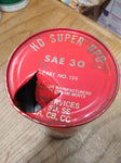 Vtg Valvoline SAE 30 Motor Oil 1 Qt Cardboard Can World's First World's Finest