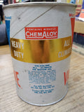 Vtg Valvoline SAE 10W 20W 40 All Climate HD Gas Station 1 Qt Cardboard Oil Can