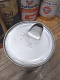 Vtg SHELL X 100 Multigrade Motor Oil 10W 20W 40 Gas Station 1 Qt Cardboard Can