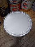 Vtg SHELL X 100 Multigrade Motor Oil 10W 20W 40 Gas Station 1 Qt Cardboard Can