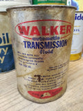 Vtg WALKER Automatic Transmission Fluid Type A Gas Station 1 Qt Cardboard Can