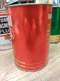 Vtg Kendall Dual Action HD Motor Oil SAE 20W 20 Gas Station 1 Qt Cardboard Can