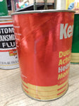 Vtg Kendall Dual Action HD Motor Oil SAE 20W 20 Gas Station 1 Qt Cardboard Can