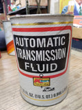 Vtg KMart Dexron Automatic Transmission Fluid Gas Station 1 Qt Cardboard Can
