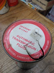 Vtg KMart Dexron Automatic Transmission Fluid Gas Station 1 Qt Cardboard Can