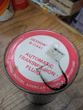 Vtg KMart Dexron Automatic Transmission Fluid Gas Station 1 Qt Cardboard Can