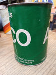 Vtg ARCO Plus SAE 30 Motor Oil Atlantic Richfield 1 Qt Cardboard Can