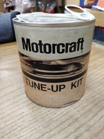 Vtg Motorcraft Tune Up Kit V8 Boat Engine 1957 1965 Points Condenser Spark Plugs