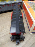 Vtg O Gauge Lionel Trains AT&SF 6517 Bay Window Caboose Illuminated Original Box