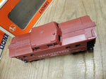 Vtg Lionel O Gauge 6437 Pennsylvania Rail Road Porthole Caboose Lighted Train