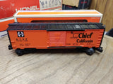 Vtg Lionel Train O Gauge ATSF 6464 Super Chief To California Box Car w/Orig Box!