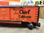 Vtg Lionel Train O Gauge ATSF 6464 Super Chief To California Box Car w/Orig Box!