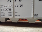 Vtg Lionel Train O Gauge 15076 D&RGW Rio Grande Open Coal Quad Hopper Car w/Box!