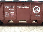 Vtg Lionel Train O Gauge 9263 Pennsylvania Rail Road Covered Hopper Car w/Box!