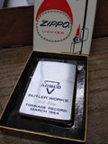 Vtg 1964 Zippo Lighter ARMCO Butler Works Melt Shop Tonnage Record w/Box Great!