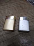 Vtg Ronson Typhoon Cigarette Lighter Lot Gold and Silver British Empire Made!