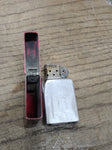 Vtg BROWN & BIGELOW Berger Paints Aluminum Cigarette Lighter Looks Good!