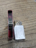 Vtg BROWN & BIGELOW Berger Paints Aluminum Cigarette Lighter Looks Good!