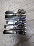 Vtg 5 Piece Cigarette Lighter Lot Omega Mastercraft LDL Windette Small Slim Size