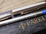 Vtg Parker International Jotter Ball Point Pen Inscribed Minnotte Corp w/Box!